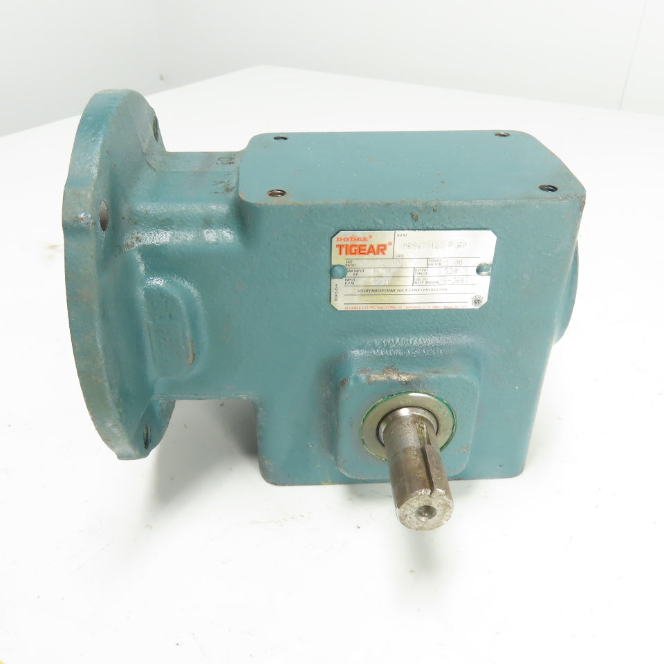 Dodge MR94751L1 F RY Tigear Speed Reducer 10:1 Ratio 1750 RPM 1.78HP 175RPM Out