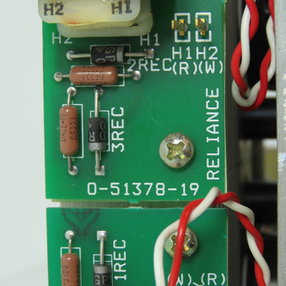 Reliance 0-51378-19 608881-31A SCR Rectifier Power W/ Heatsink & Gate Boards