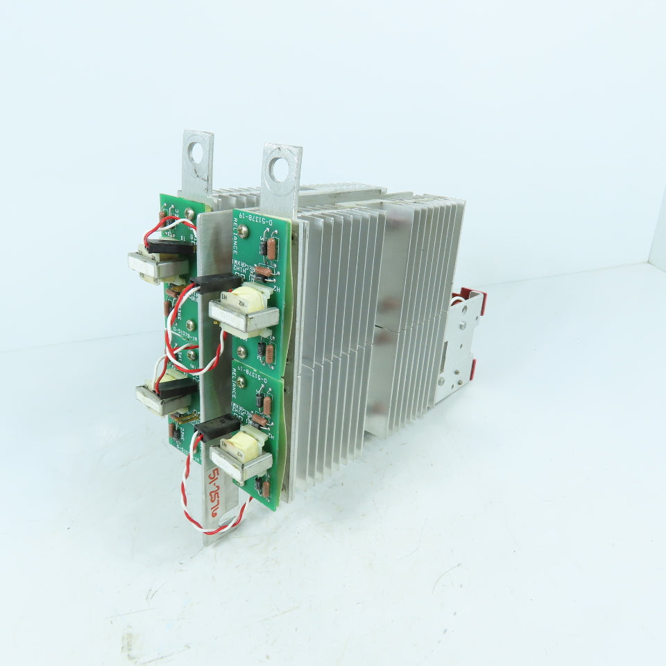 Reliance 0-51378-19 608881-31A SCR Rectifier Power W/ Heatsink & Gate Boards