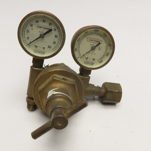 Craftsman 624 54300 2 Stage Gas Pressure Regulator