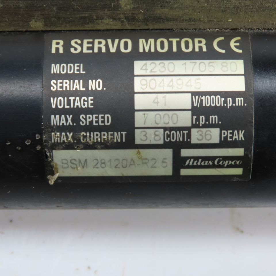 Atlas Copco 8432507010 QMX62-46RT Electric Nutrunner 200Nm 5/8" Inline