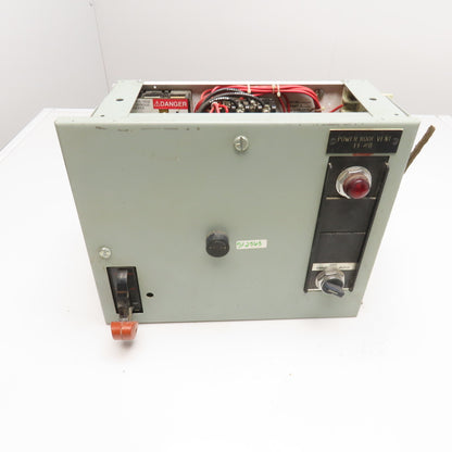 GE FVNR Model 8000 5Hp Size 1 3Ph 250V MCC Bucket Starter