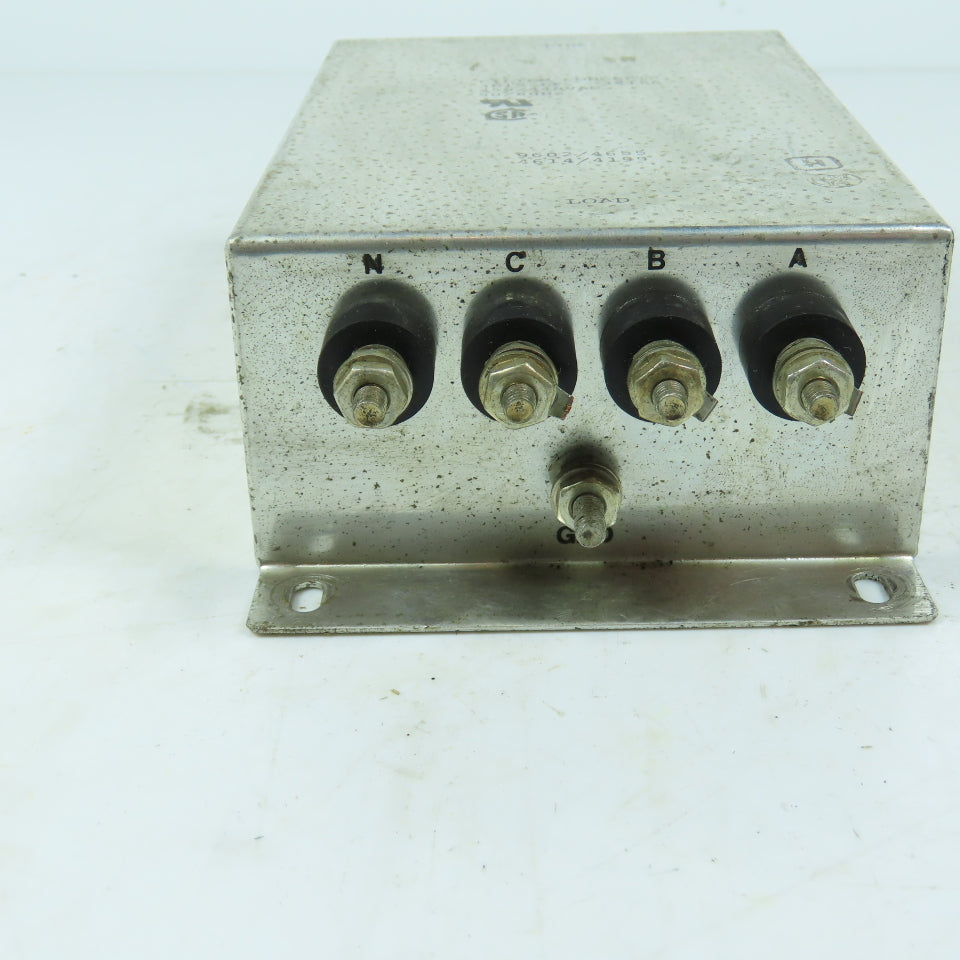 Filter Concepts 3L15 LF 3-Phase Power Line Filter 15A 250/440VAC