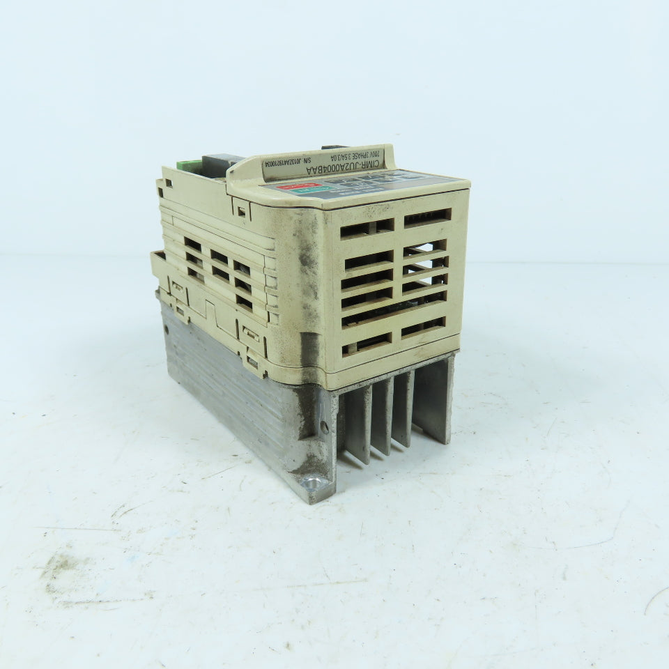 Yaskawa CIMR-JU2A0004BAA J1000 AC Variable Frequency Drive Inverter 3Ph 200-240V
