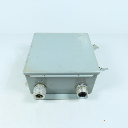Hoffman A808CH Type 12 13 Cutout Box Junction Enclosure 8x8x4 Hinged