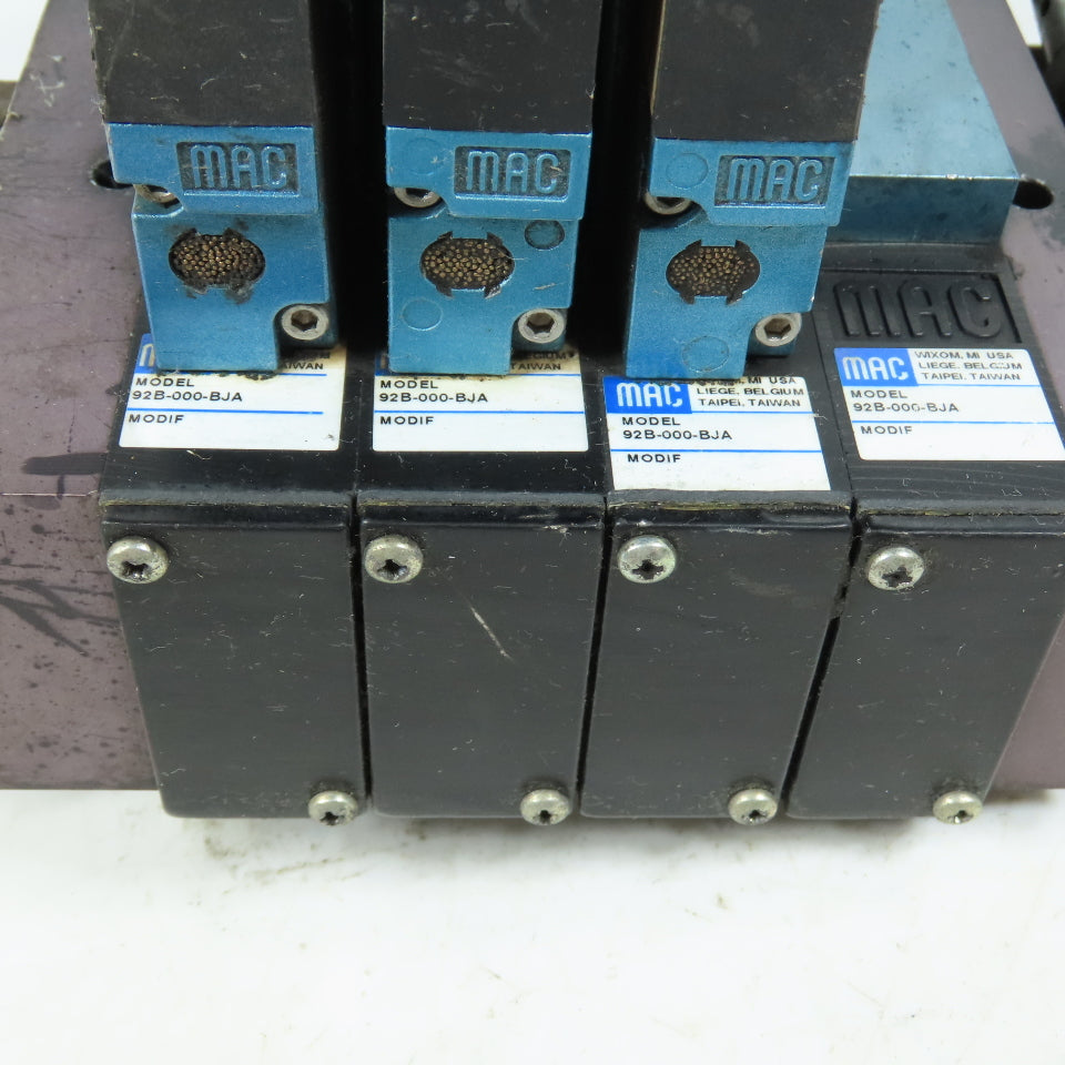 MAC 92B-FAF-000-DM-DDAP-1DM MAC 92B Series 3-Valve Pneumatic Manifold 24VDC