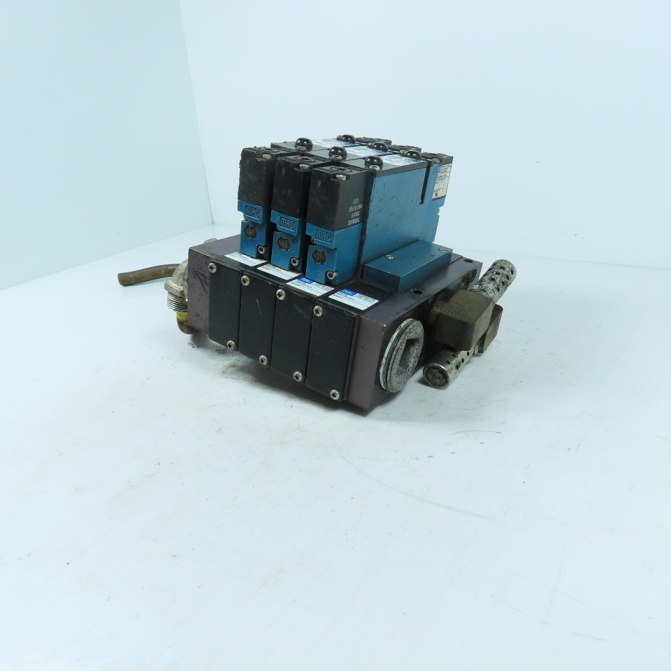MAC 92B-FAF-000-DM-DDAP-1DM MAC 92B Series 3-Valve Pneumatic Manifold 24VDC