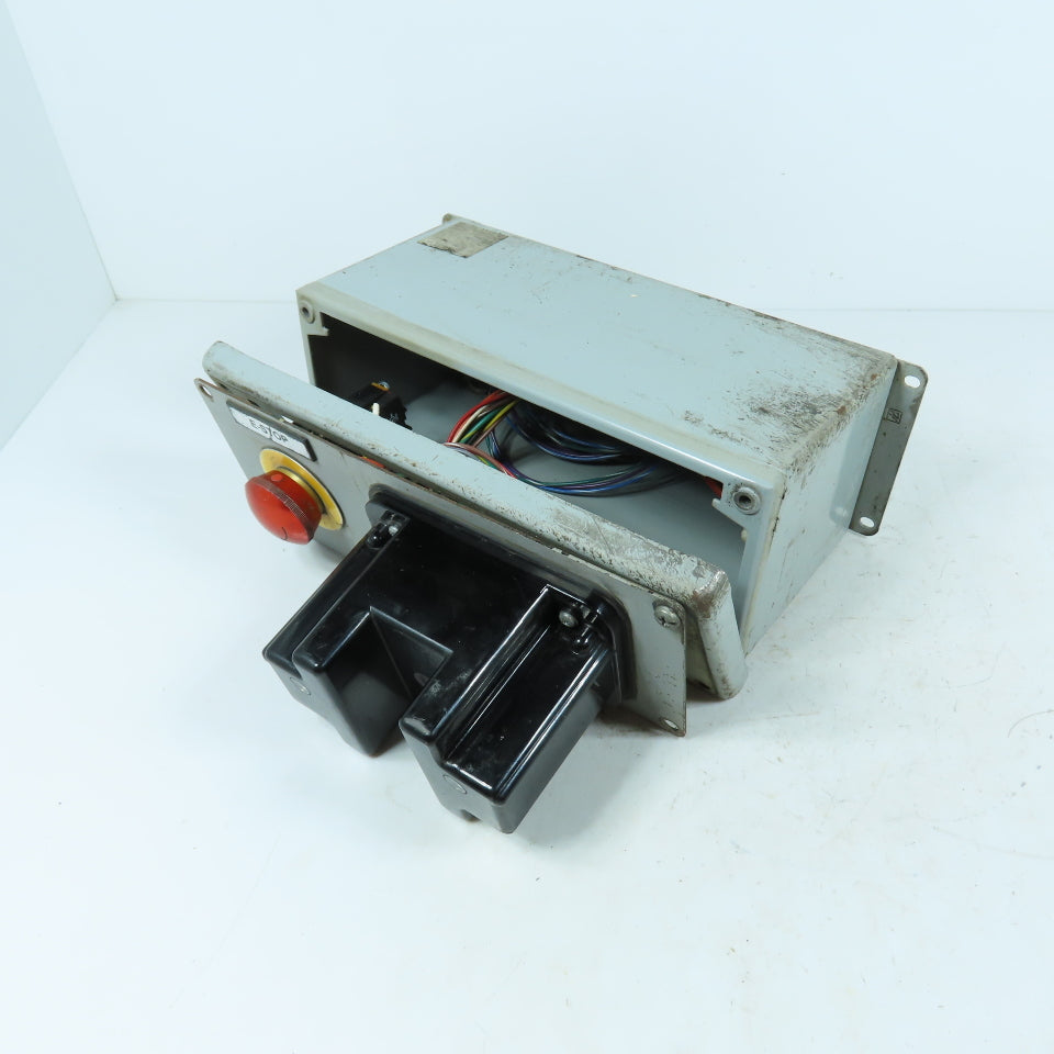 Pinnacle Press Control 42EL Cycle Start Station Optical Touch Button 24VDC