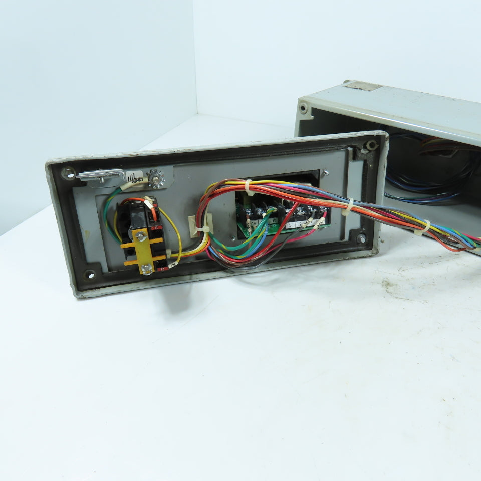 Pinnacle Press Control 42EL Cycle Start Station Optical Touch Button 24VDC