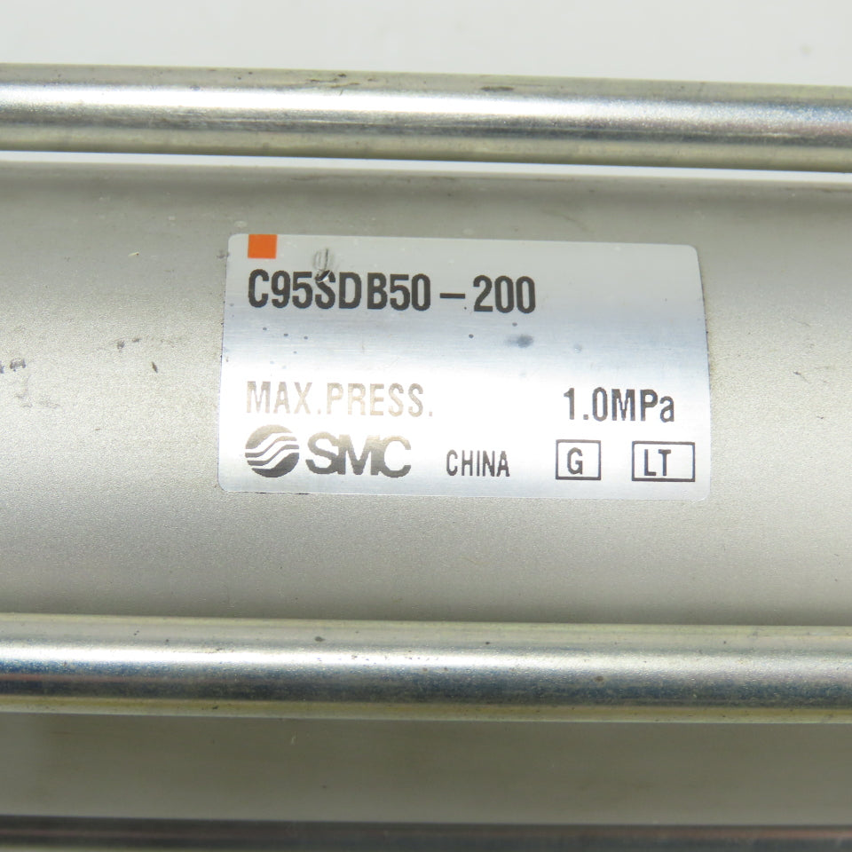 SMC C95SDB50-200 ISO Tie-Rod Air Cylinder 1.0MPa 50mm Bore 200mm Stroke