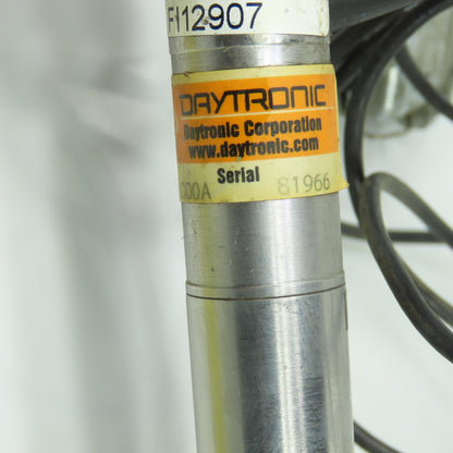 Daytronic DS6000A Displacement Sensor Transducer Spring Extended