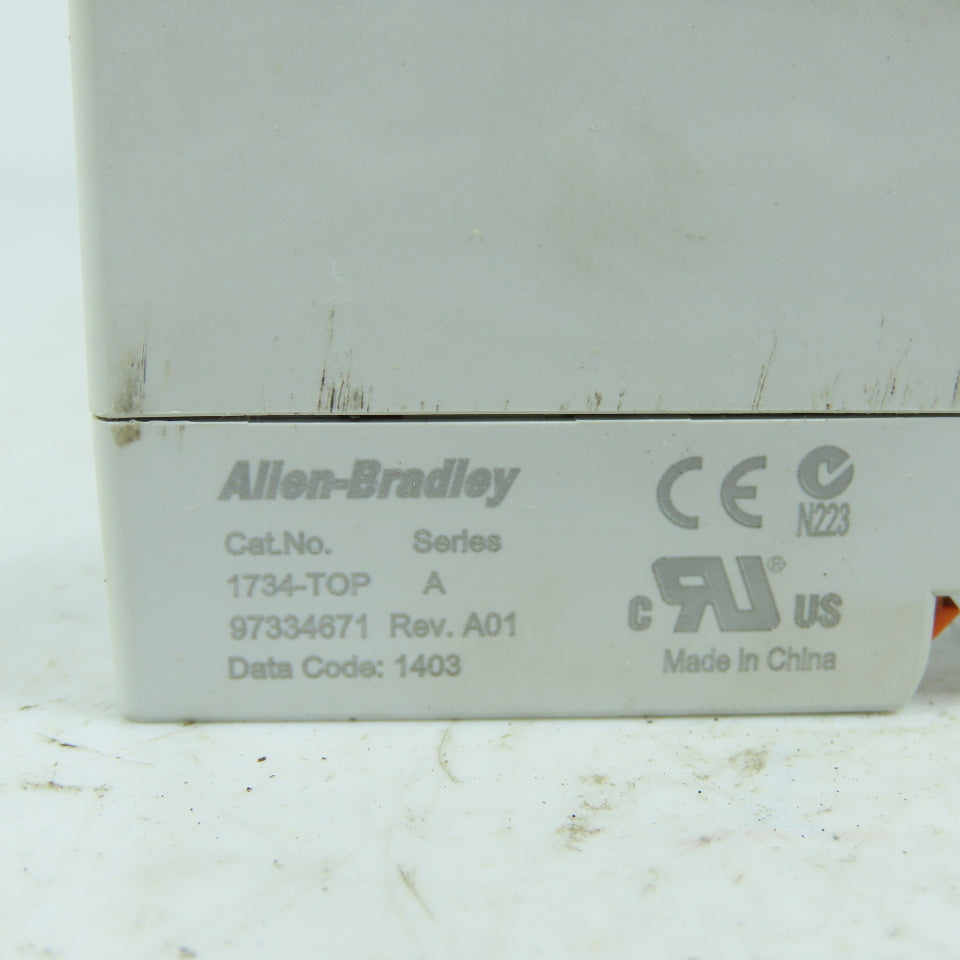 Allen-Bradley 1734-IB8 POINT I/O 8-Point Sink Input Module 24VDC Ser D w/Base