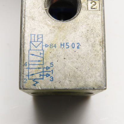 Festo MVH-5-1/4 114899 5/2 Position Pneumatic Solenoid Valve 20.4-26.4VDC Coil