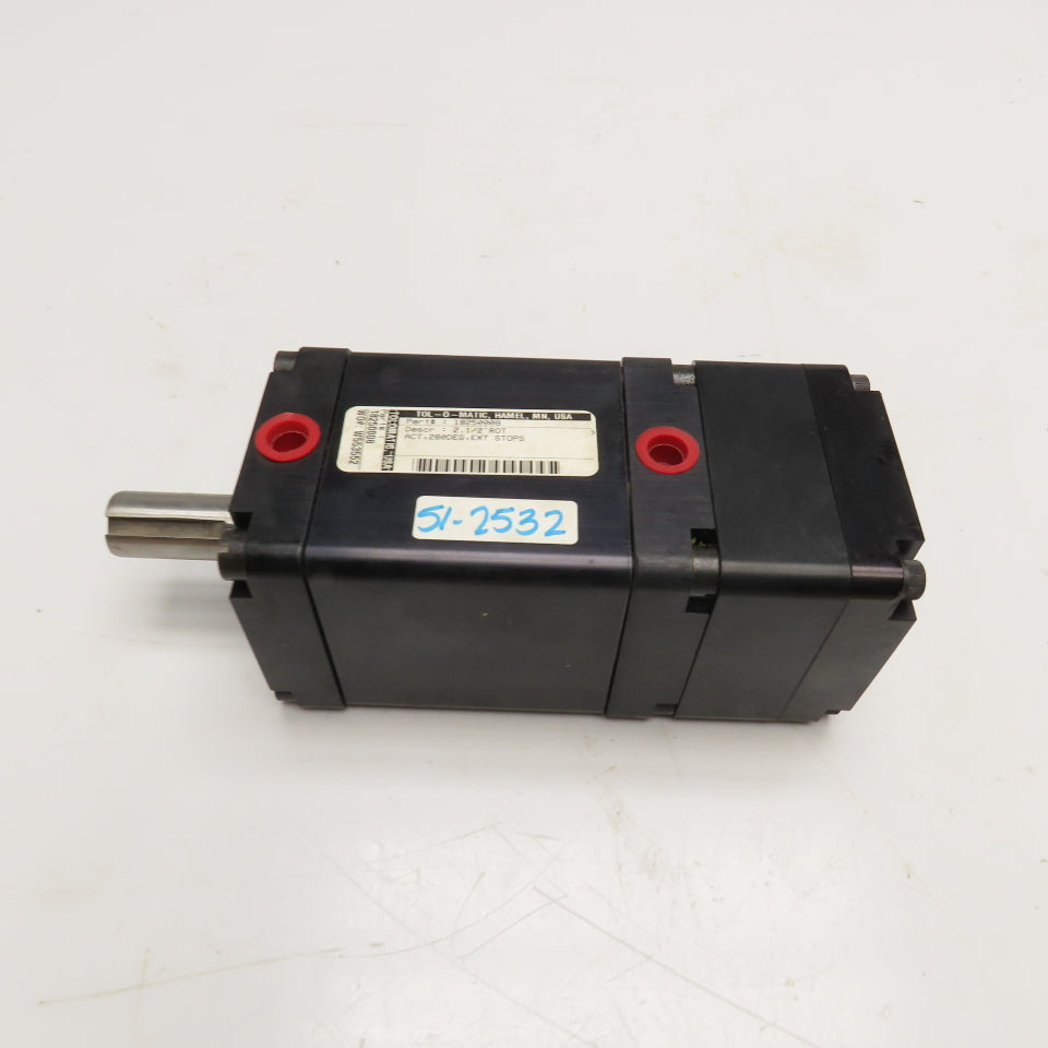 Tol-O-Matic 18250008 280° Pneumatic Rotary Vane Actuator 2-1/2" Bore