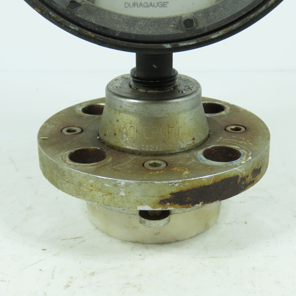 Ashcroft Duragauge Pressure Gauge 0-100 PSI 316SS with 202 Series Diaphragm Seal