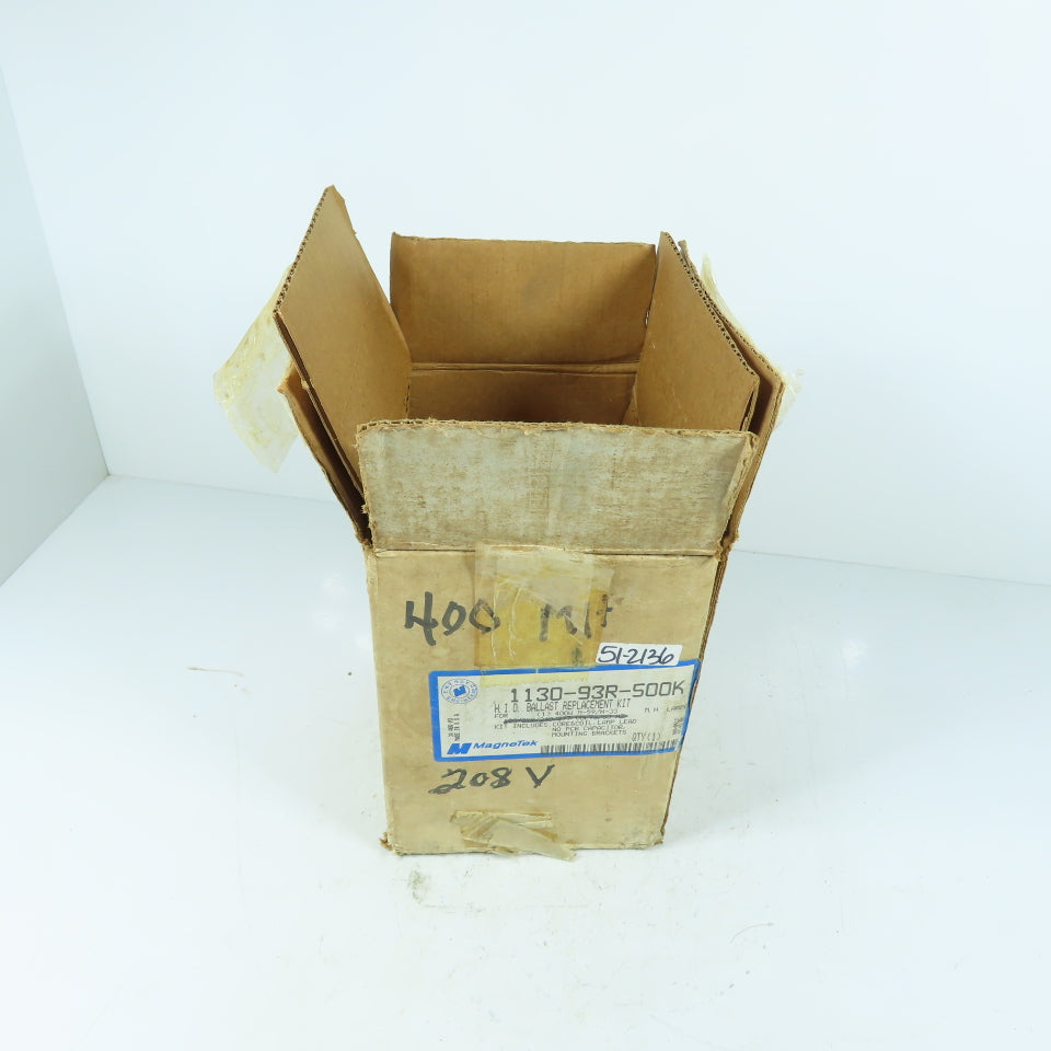 MagneTek 1130-93R-500K 400W Metal Halide Ballast Kit M59/H33 Quad Tap