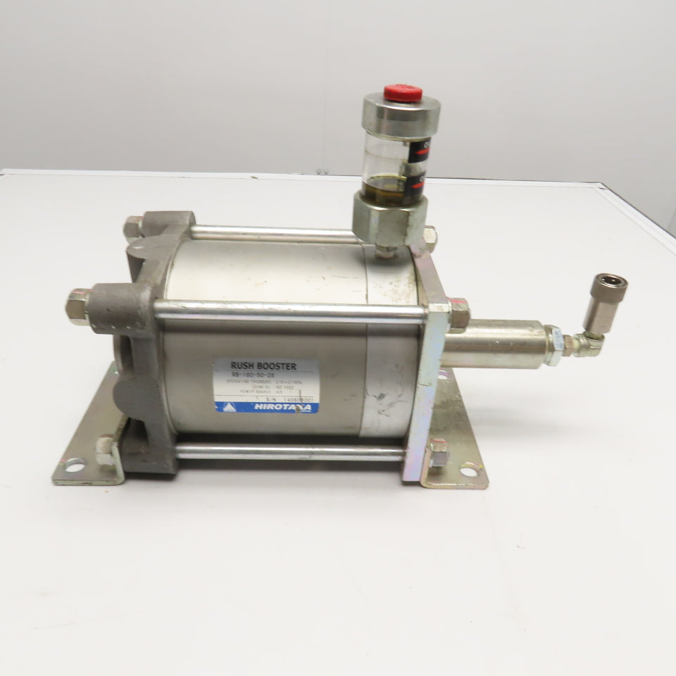 Hirotaka RB-160-50-28 Air-Hydro Rush Booster 160mm Bore 50cm³ 28:1 Ratio