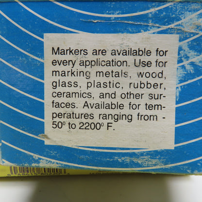 Markal White Paint Stik Marker Long Lasting Weather Proof Lot Of 24