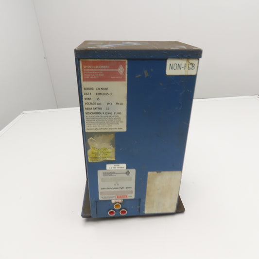 Myron Zucker KIM43015-3 Calmount Series Fused Capacitor 15KVAR 480V 3Ph
