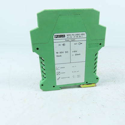 Phoenix Contact MCR-PS-24DC/10DC DC/DC Power Supply Module 24VDC In 10VDC Out