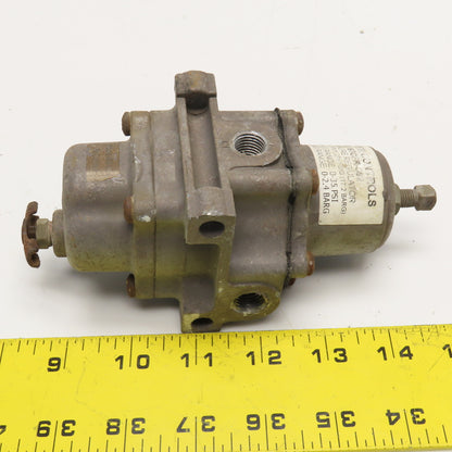 Fisher Controls 67CFR-362 250PSI Max Air Pressure Regulator 0-30PSI 1/4"NPT