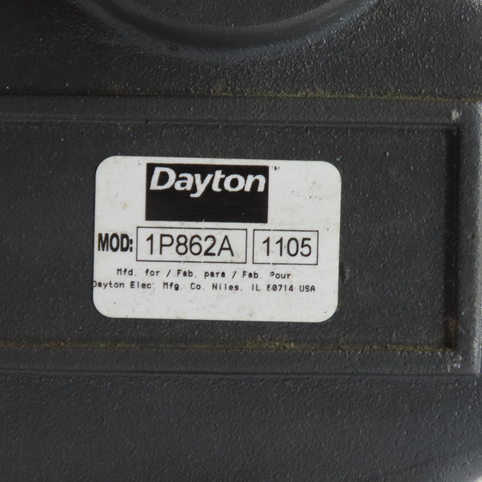 Dayton 1P862A Centrifugal Utility Pump 1/3HP 115/230V 1Ph 3450RPM Tested