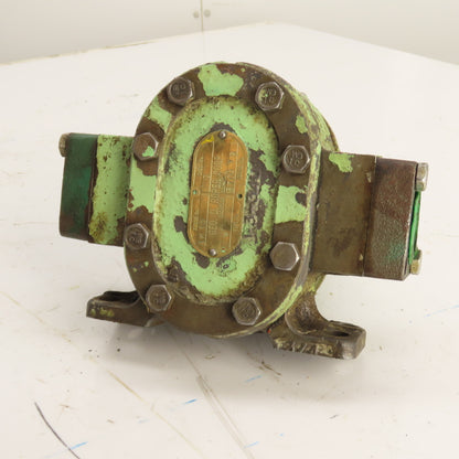 Geo. D. Roper Corp. 1K10 Hydraulic Gear Pump 1" Shaft Flanged Ports