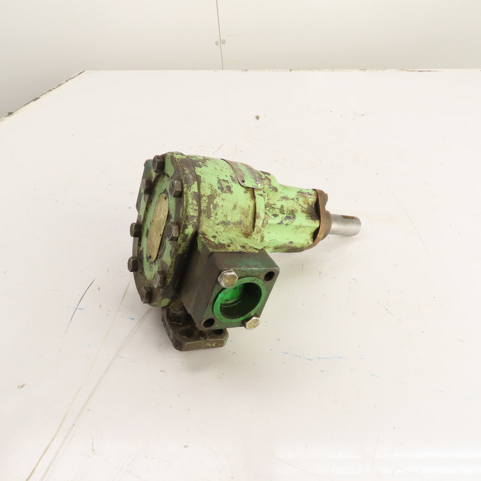 Geo. D. Roper Corp. 1K10 Hydraulic Gear Pump 1" Shaft Flanged Ports