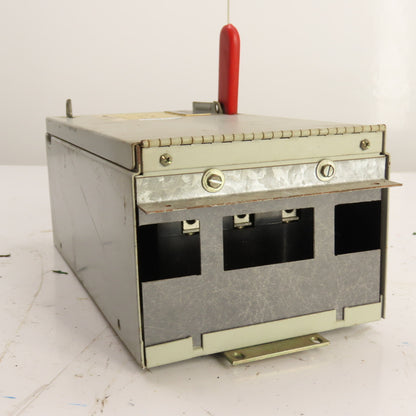 General Electric QMR322 60A 3-Pole Fusible Panelboard Disconnect 240VAC 15HP