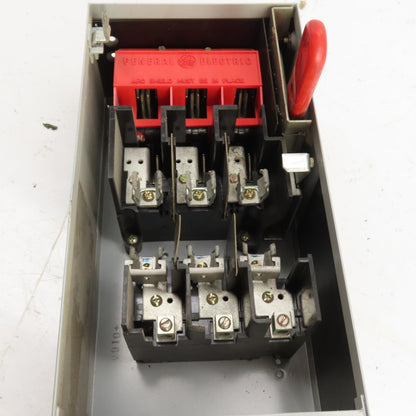 General Electric QMR322 60A 3-Pole Fusible Panelboard Disconnect 240VAC 15HP