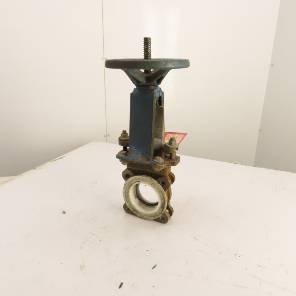 DeZURIK 9259809 Figure 825 3" Knife Gate Valve 304 Stainless Steel W/Handwheel