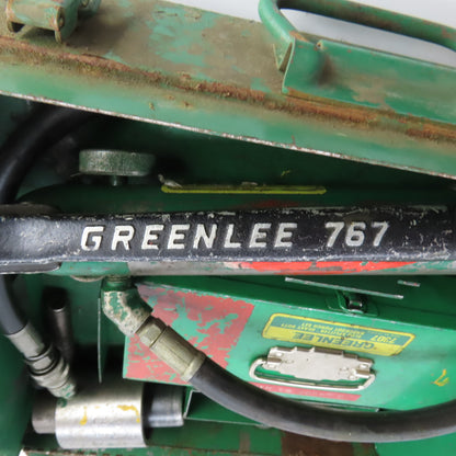 Greenlee 1731 One-Shot Hydraulic Knockout Punch Driver Set 1/2" - 2" 7307