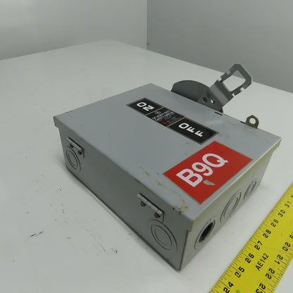 Ge THN3361 30A 3-Pole Non-Fusible Heavy Duty Safety Disconnect Switch 600VAC