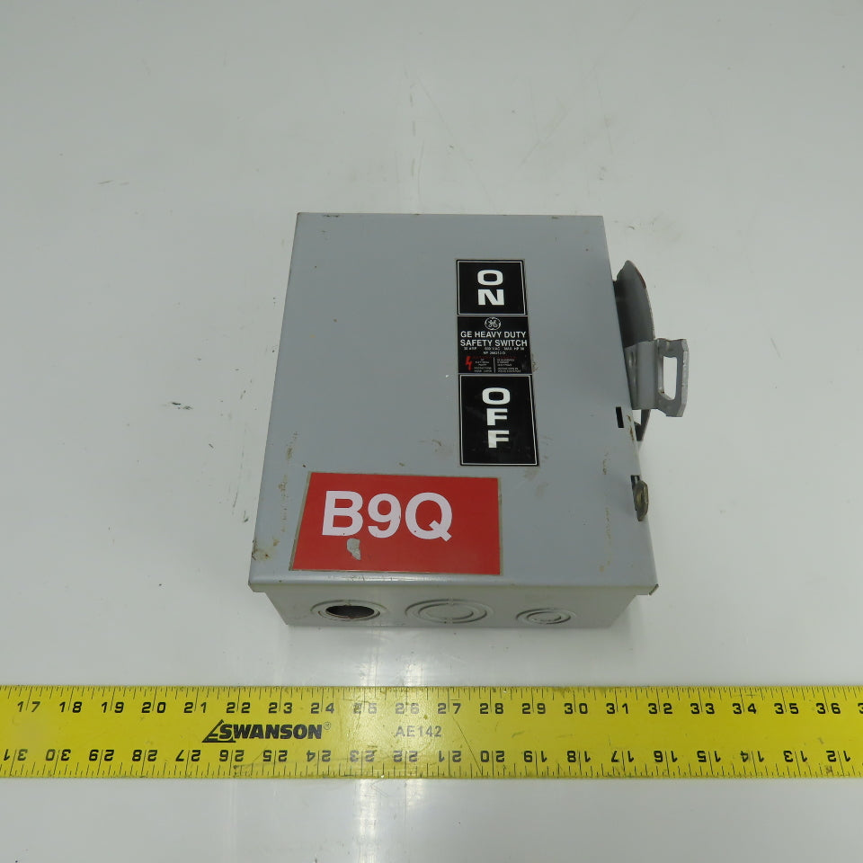 Ge THN3361 30A 3-Pole Non-Fusible Heavy Duty Safety Disconnect Switch 600VAC