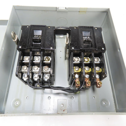 Ge CR1062R53C NEMA Size M-0 Forward/Reverse Manual Motor Starter 600VAC