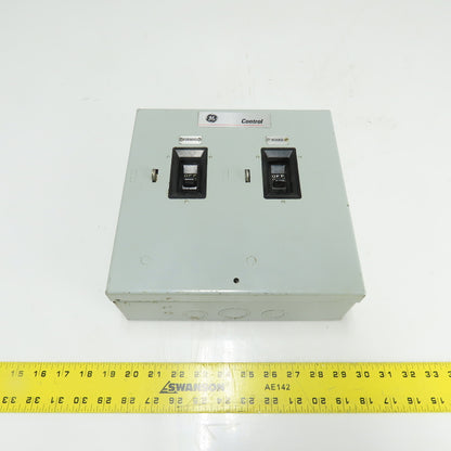 Ge CR1062R53C NEMA Size M-0 Forward/Reverse Manual Motor Starter 600VAC