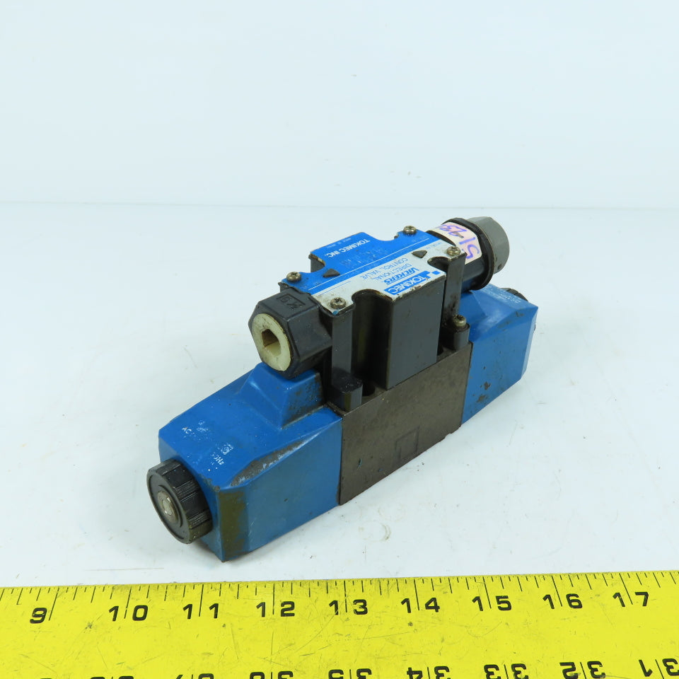 Tokimec Vickers DG4V-3-2C-M-P2-B-7-50 Solenoid Directional Control Valve 110V