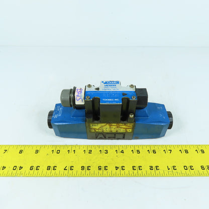 Tokimec Vickers DG4V-3-2C-M-P2-B-7-50 Solenoid Directional Control Valve 110V