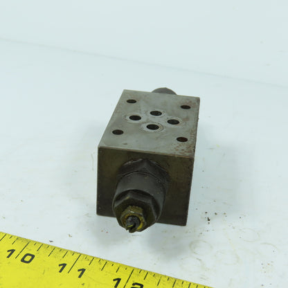 Tokimec Vickers DGMFN-3-Y-A2W-B2W-20-JA Hydraulic Flow Control Valve Sandwich