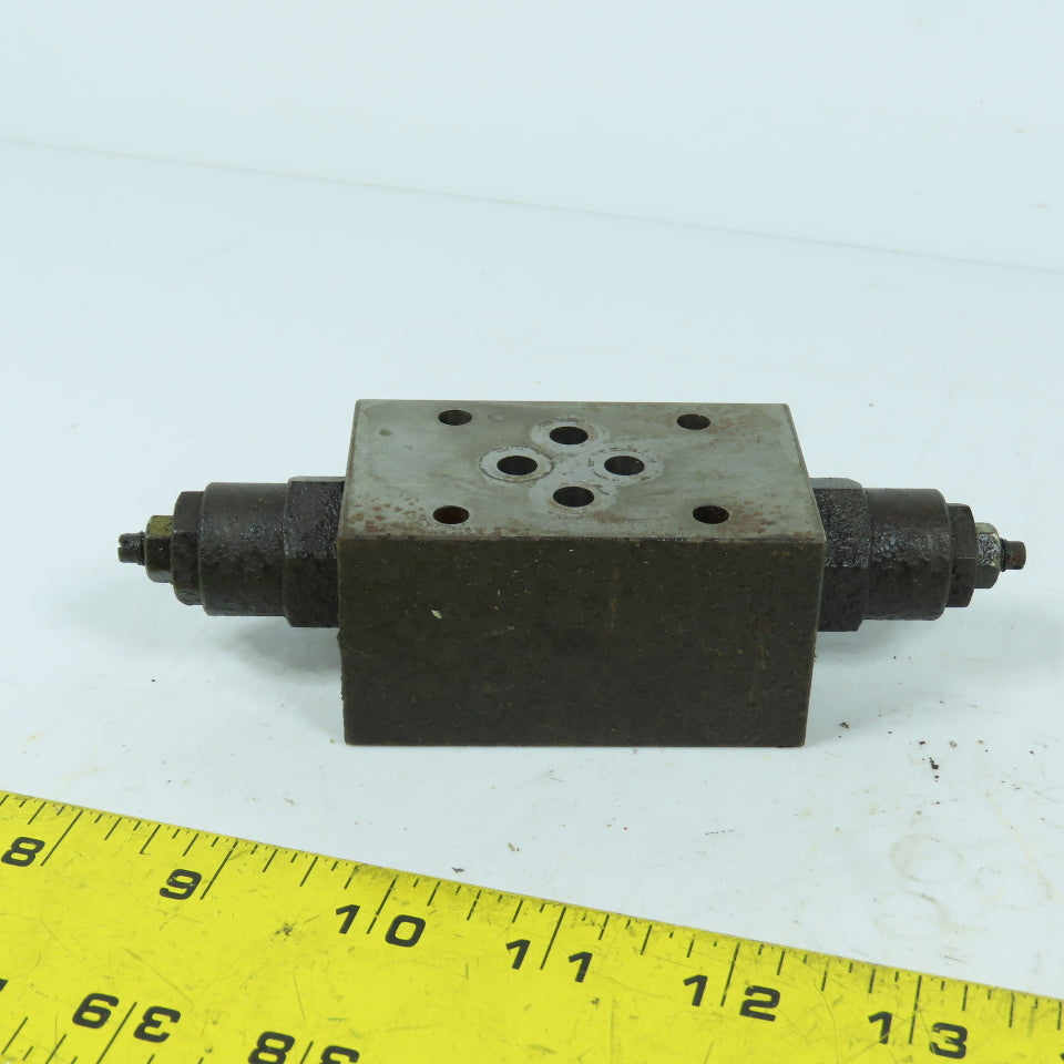 Tokimec Vickers DGMFN-3-Y-A2W-B2W-20-JA Hydraulic Flow Control Valve Sandwich
