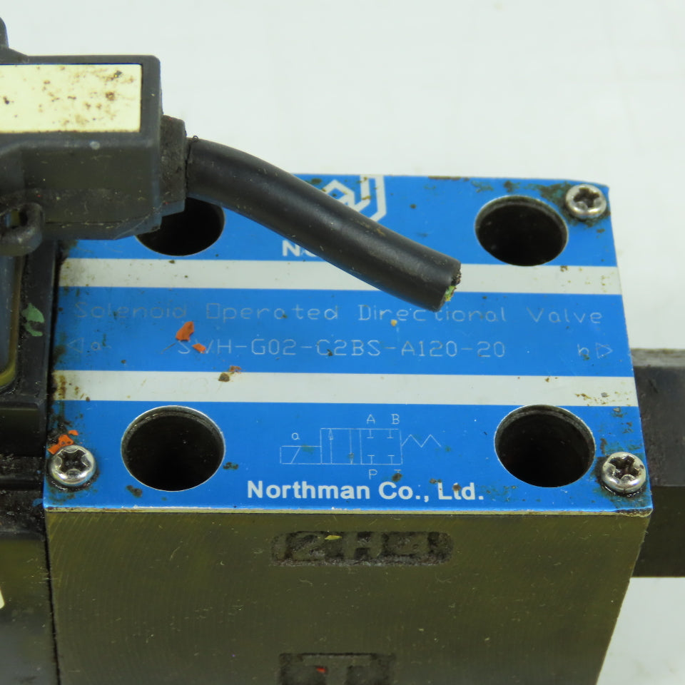 Northman SWH-G02-C2BS-A120-20 Solenoid Operated Directional Valve 110VAC