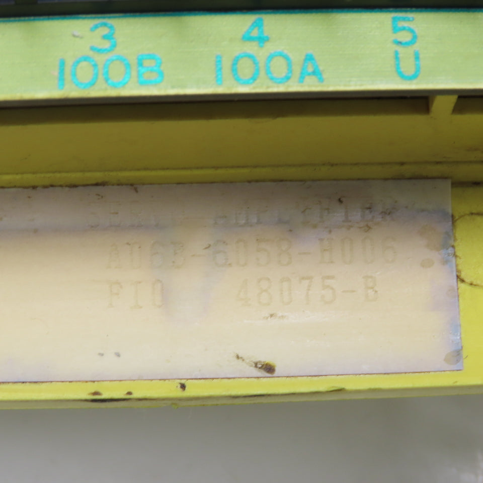 Fanuc A06B-6058-H006 A20B-1003-0090-02/06B Servo Amplifier