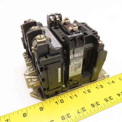 Allen Bradley 500-A0D940 Size 0 Motor Starter 600V 5Hp Max 115/120V Coil