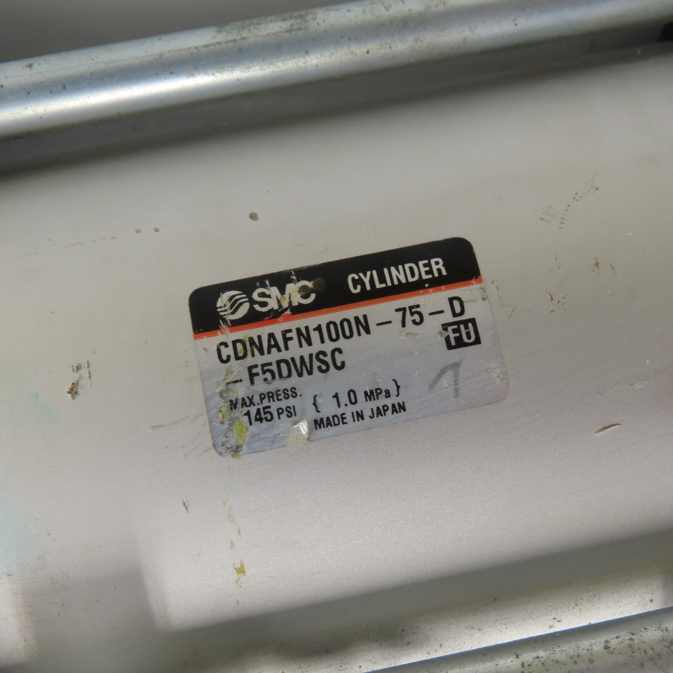 CDNAFN100N-75-D-F5DWSC Dble Acting Air Cylinder 145 PSI 100mm Bore 75mm Stroke