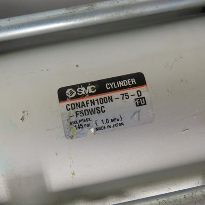 CDNAFN100N-75-D-F5DWSC Dble Acting Air Cylinder 145 PSI 100mm Bore 75mm Stroke