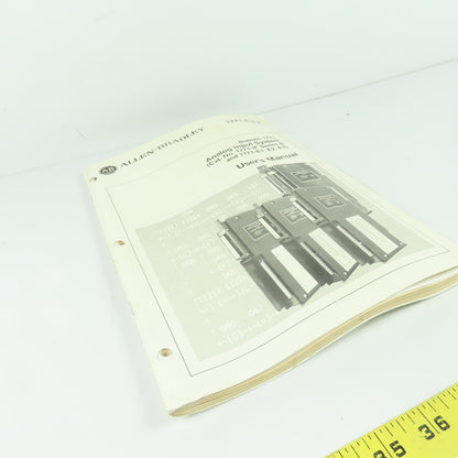 Allen-Bradley 1771-6.5.2 Analog Input System User's Manual 1771-IF Series B