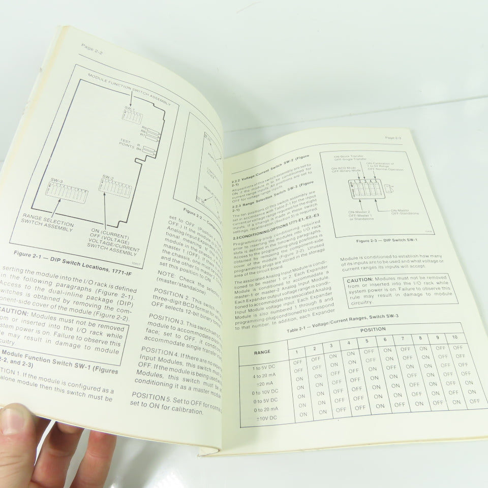 Allen-Bradley 1771-6.5.2 Analog Input System User's Manual 1771-IF Series B