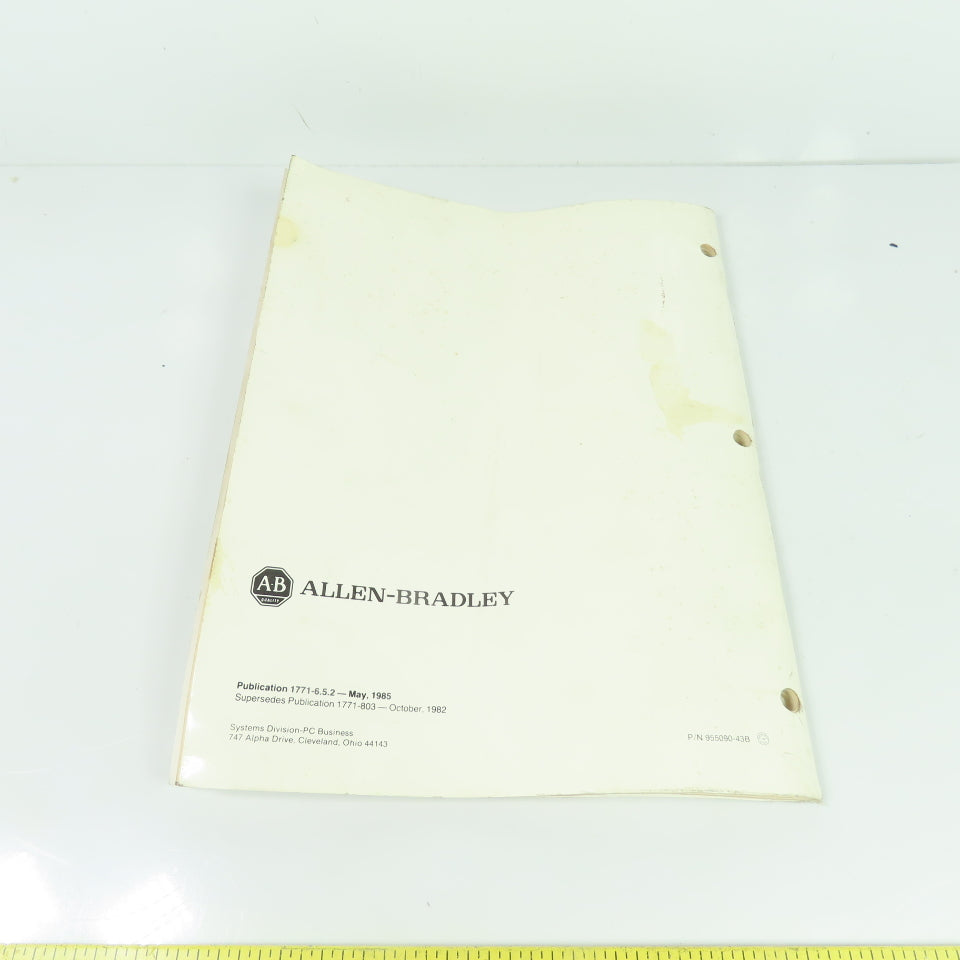 Allen-Bradley 1771-6.5.2 Analog Input System User's Manual 1771-IF Series B