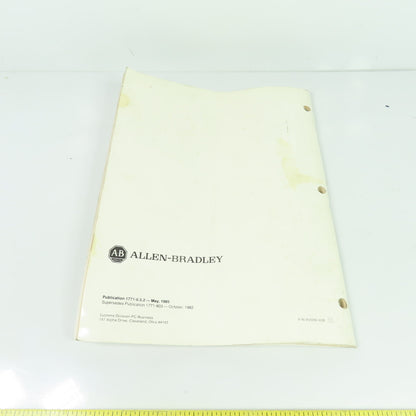 Allen-Bradley 1771-6.5.2 Analog Input System User's Manual 1771-IF Series B