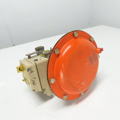 H. D. Baumann 32-24 588 1/2" Bronze Pneumatic Diaphragm Control Valve 20-25PSI